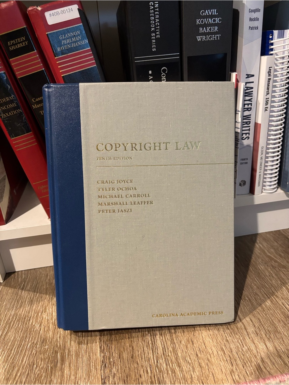 Copyright Law Hardcover Textbook - Joyce, tenth edition
